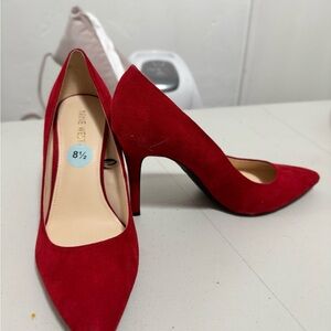 Nine West Bold Red Heels